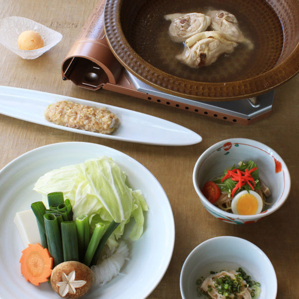 ありた鶏水炊きコース